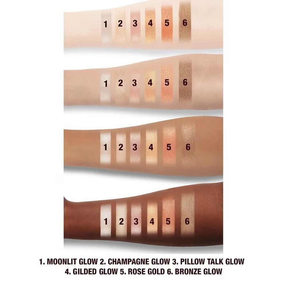 Charlotte Tilbury Glow Glide Face Architect Highliter Champagne Glow 0.24 Oz NIB - Picture 11 of 15